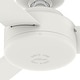 preview thumbnail 7 of 19, Hunter 52" and 44" Presto Ceiling Fan w/ Wall Control - Contemporary, Industrial, Scandinavian