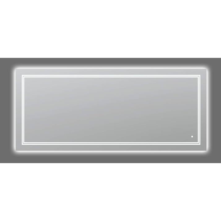 AQUADOM Soho Led Lighted Mirror for Bathroom Defogger, Backlit and Front-Lit