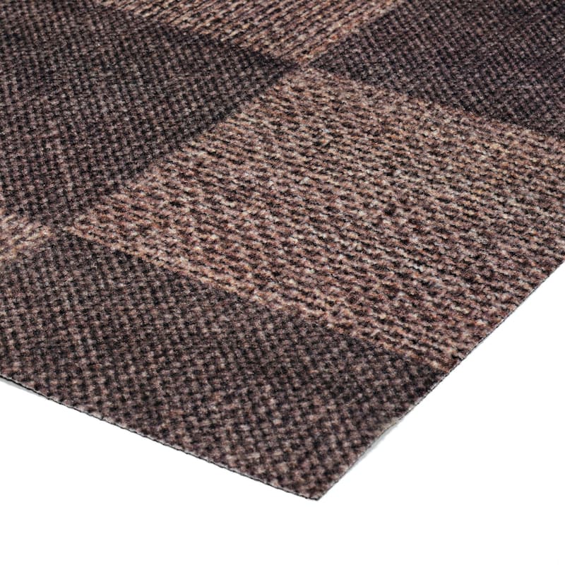 Foss Floors 6X8 Rustic Indoor/Outdoor Area Rug w/TPR