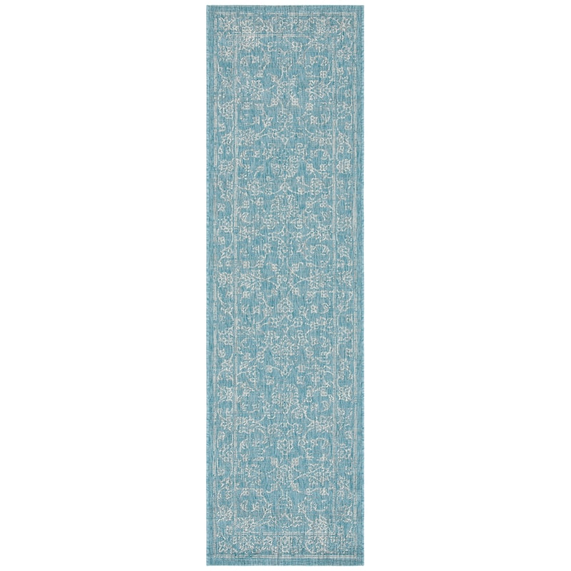 SAFAVIEH Courtyard Aquata Indoor/ Outdoor Waterproof Patio Backyard Rug