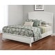 preview thumbnail 1 of 6, HomeRoots White Solid Wood California King Bed Frame California King