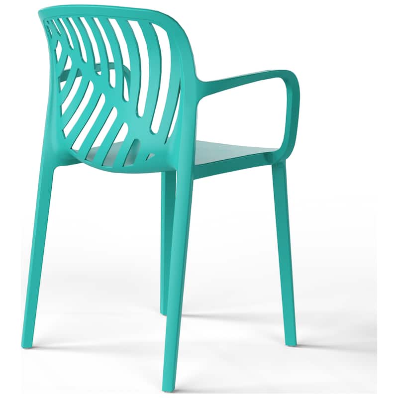 Frond and Form Outdoor Stacking Dining Armchair (Set of 2)