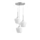 Option BrushedNickel/WhiteGlass