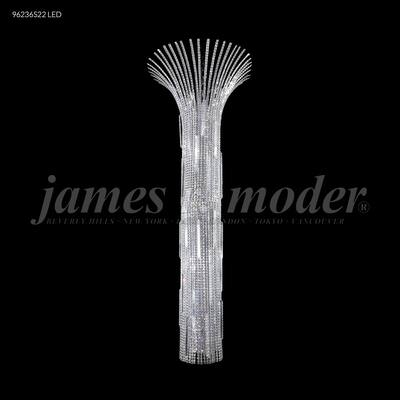 James R. Moder 96236S22 32 Light Chandelier Medallion Silver - One Size