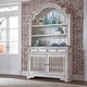 preview thumbnail 1 of 16, Magnolia Manor Antique White Weathered Bark Hutch & Buffet Antique White