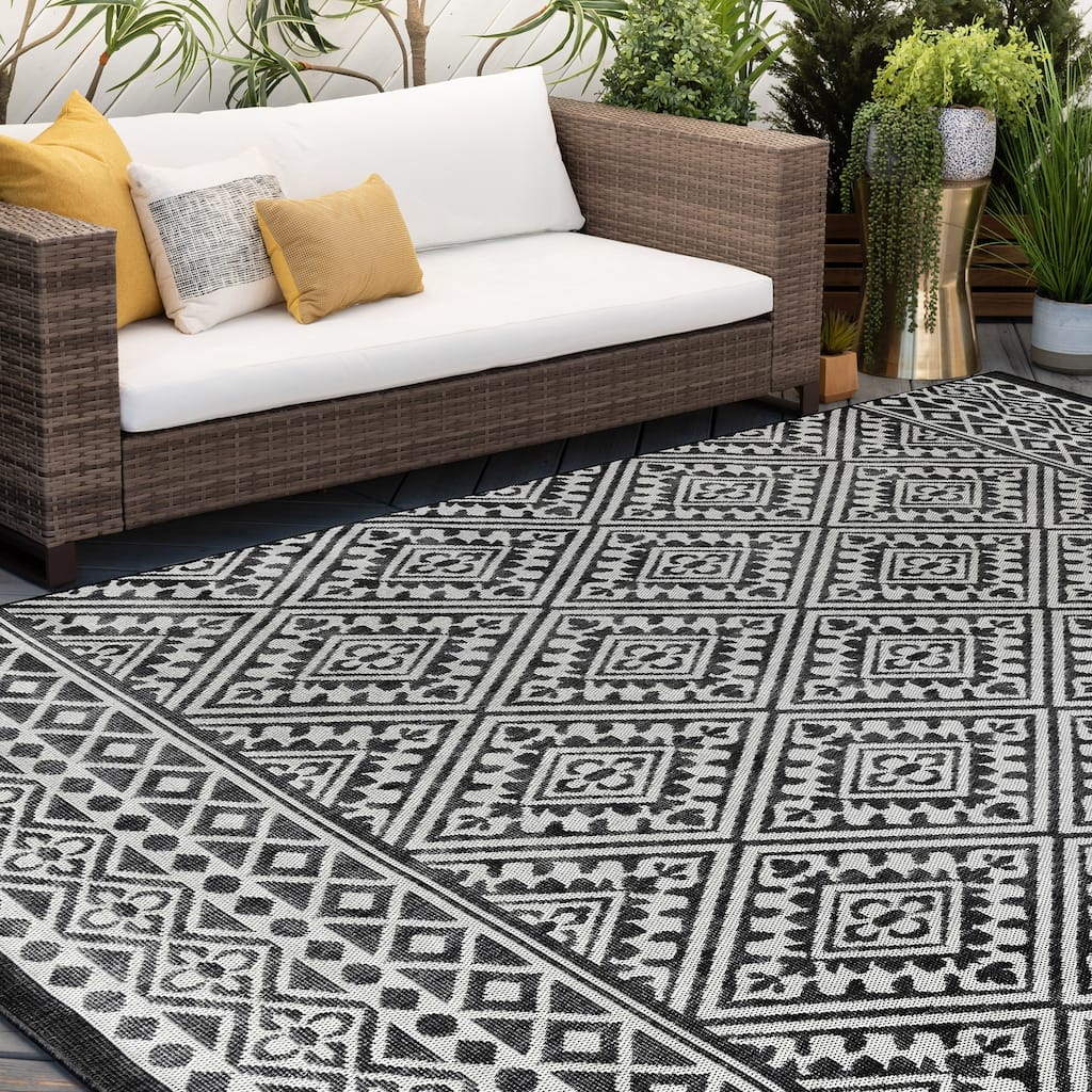 Vision Scandinavian Diamond Indoor/Outdoor Area Rug