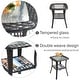 preview thumbnail 11 of 35, OVIOS 8-Piece Wicker Swivel Chair Patio Conversation Set
