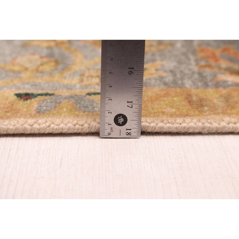 ECARPETGALLERY Hand-knotted Jules Serapi Beige, Ivory Wool Rug - 7'10 x 9'10