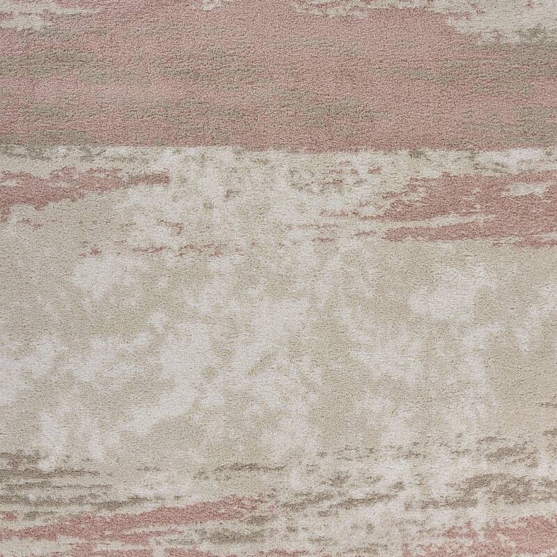 Sevita Ivory/Blush Abstract Area Rug