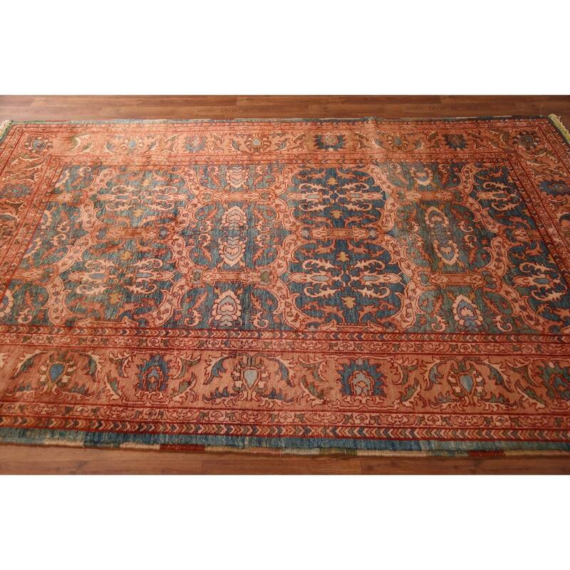 Kazak Oriental Area Rug Handmade Wool Carpet - 5'5"x 8'2"