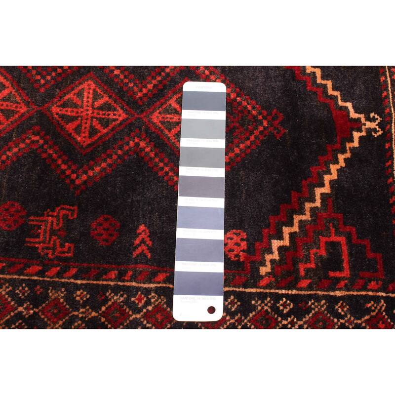 ECARPETGALLERY Hand-knotted Teimani Dark Navy Wool Rug - 2'11 x 5'3