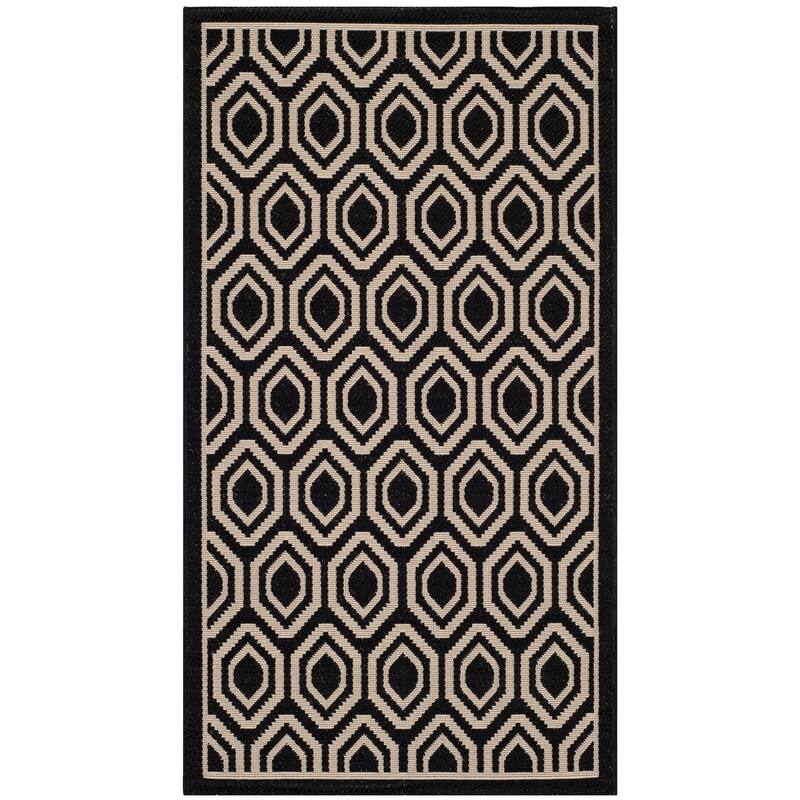 SAFAVIEH Courtyard Carolee Indoor/ Outdoor Patio Backyard Rug