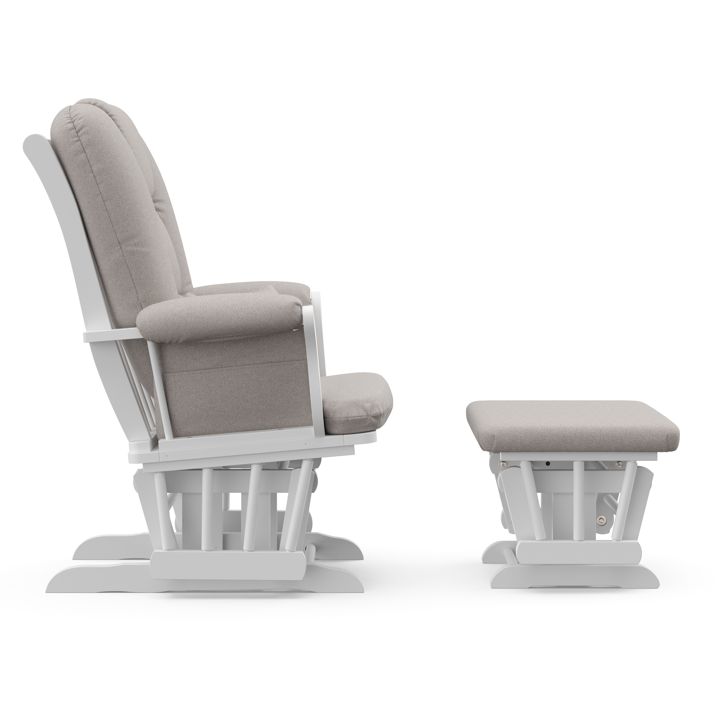 storkcraft tuscany glider and ottoman