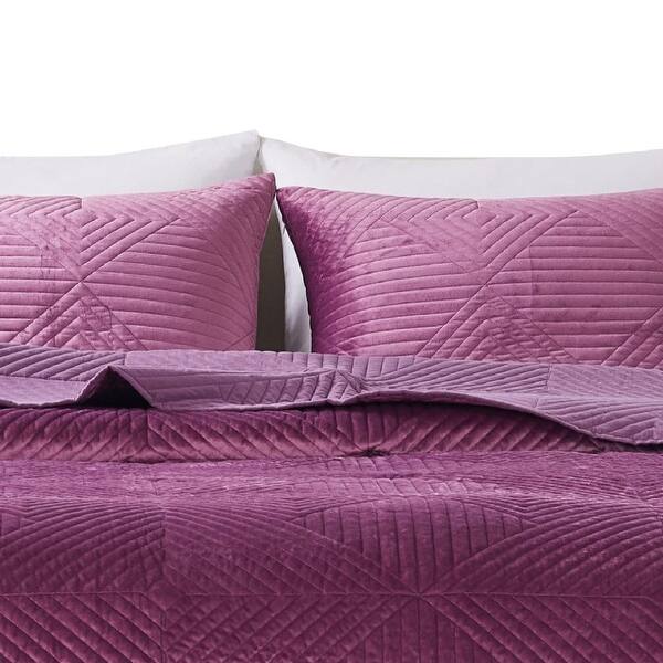 Rio 36 Inch King Pillow Sham, Quilted Diamond Design, Dutch Velvet Bed Bath & Beyond 37854568