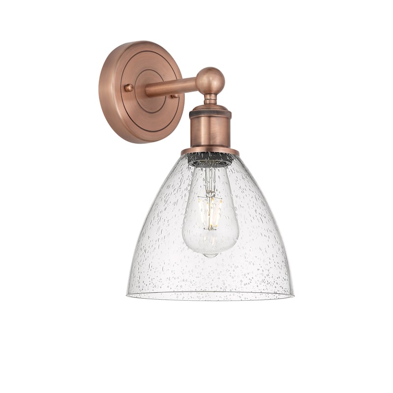 Innovations Lighting 616-1W-12-8 Bristol Sconce Bristol Glass 12" Tall