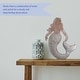 preview thumbnail 7 of 5, Elements Metal and Wood Mermaid Wall Decor