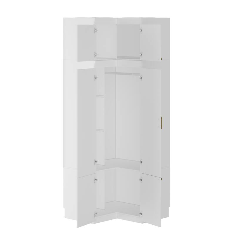 Armoires Wardrobes Hanging Drawers Home Storage Cabinet Combo Dresser
