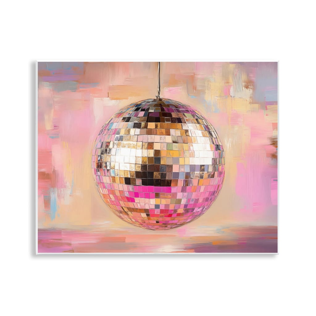 Stupell Mirrored Disco Ball Wall Plaque Art Design By Nini Art