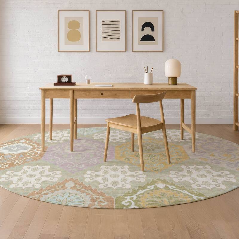 Machine Washable Indoor/ Outdoor Global Bayfield Chantille Rug