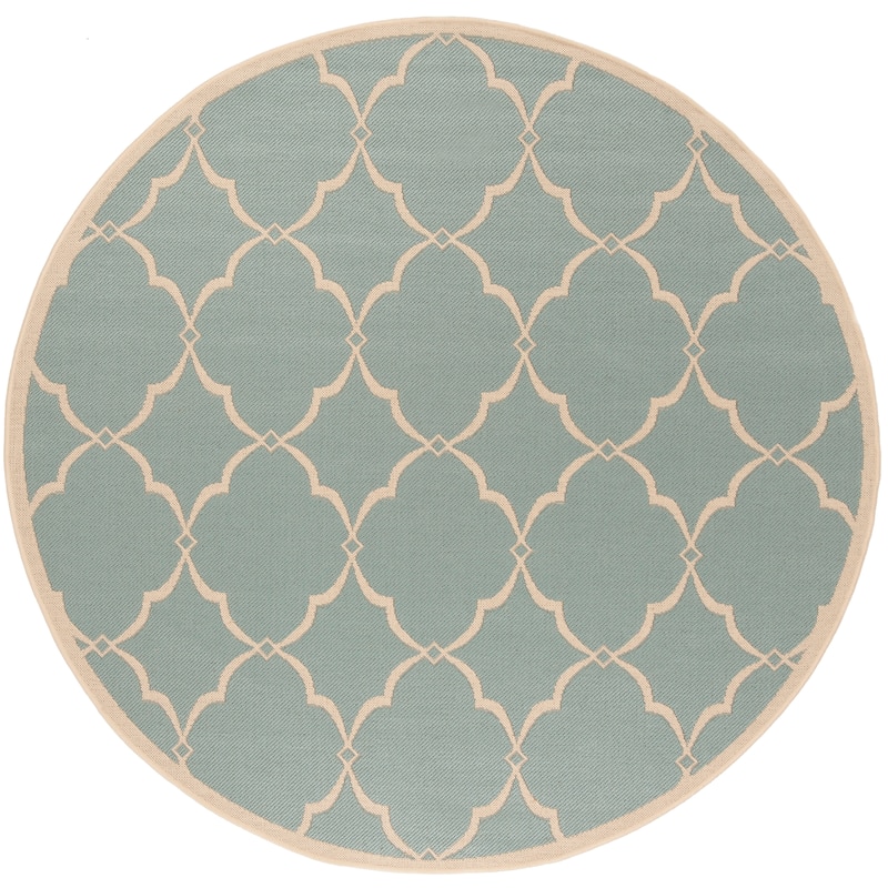 SAFAVIEH Linden Gaye Indoor/ Outdoor Waterproof Patio Backyard Rug.