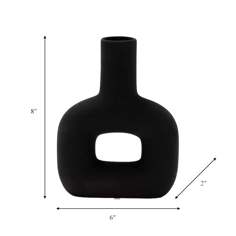 Sagebrook Home Artistic Modern Ceramic Vase