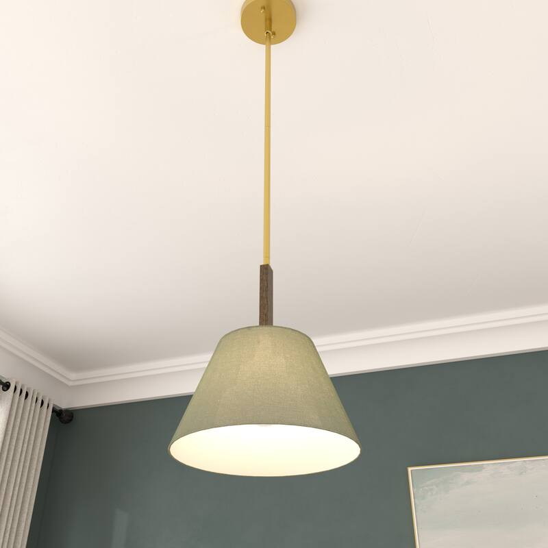 Acroma 1 - Light Kitchen Island Pendants with Fabric Shade