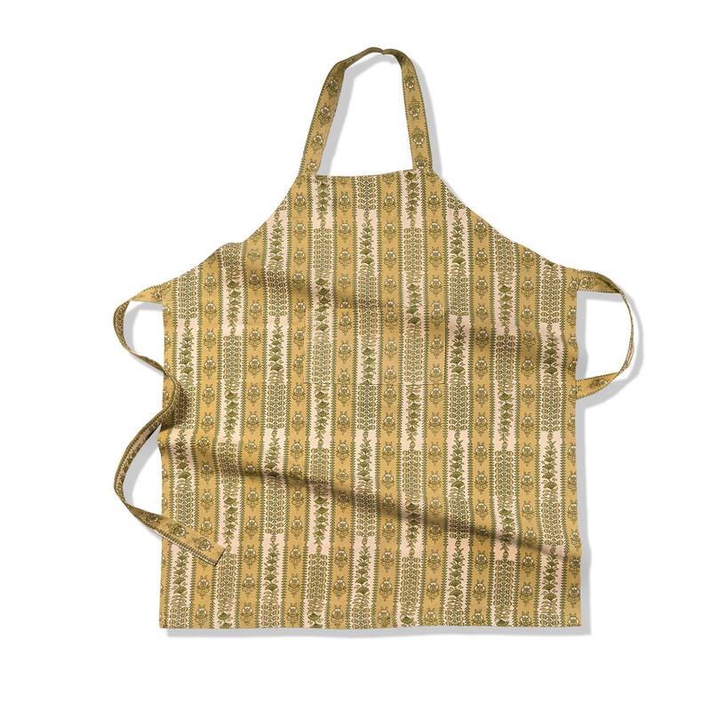 Couleur Nature Provence Avignon Apron - Pistache
