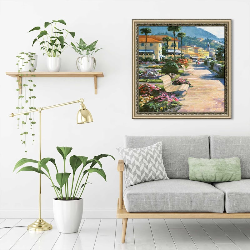 "Bellagio Promenade" by Howard Behrens I Print on Acrylic