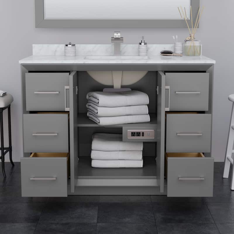 Strada 48-Inch Single Vanity Cabinet
