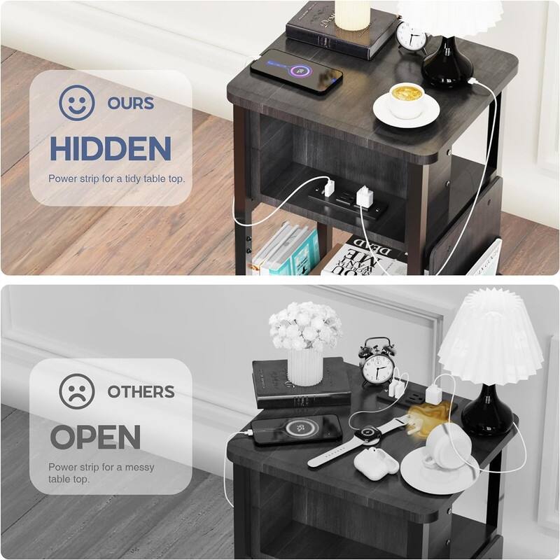 End Table with Charger