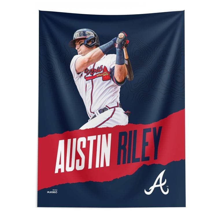 MLB Atlanta Braves Player Wall Hanging - 50" x 60" - Austin Riley