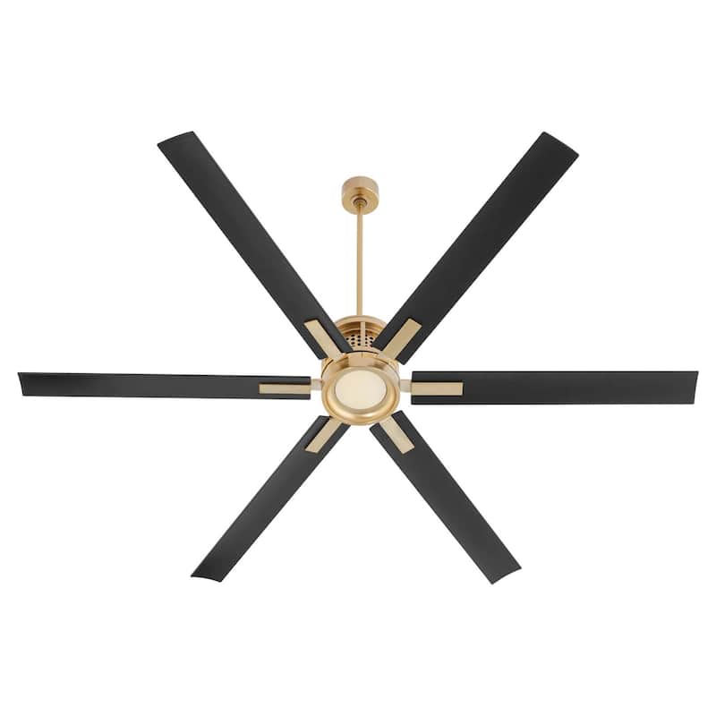 Quorum International 10806 Zeus 80" 6 Blade Indoor / Outdoor Ceiling