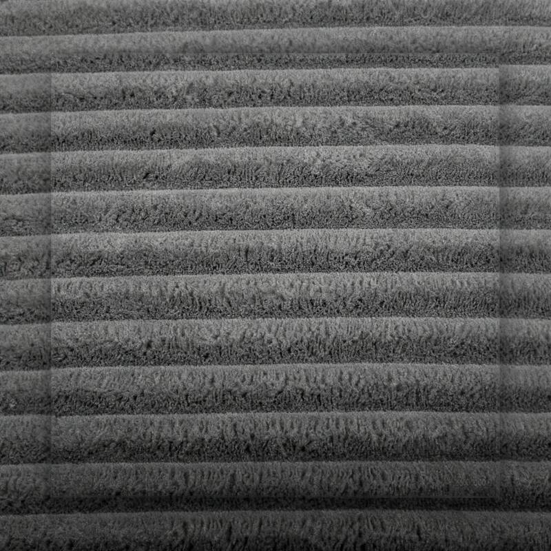 96" L-Shaped Corduroy Sectional Sofa, No Assembly Required