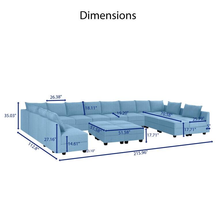 Modern Modular DIY Collection - Sturdy Wooden Frame - Versatile & Stylish Furniture for Living Room Bedroom