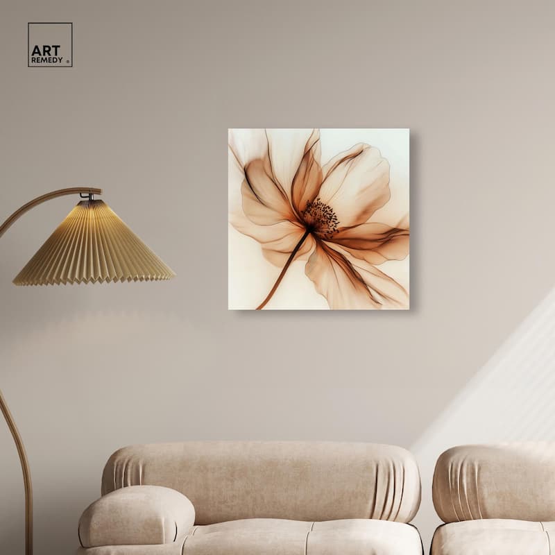 Fragile Elegance I Canvas by Art Remedy, Gallery Wrapped