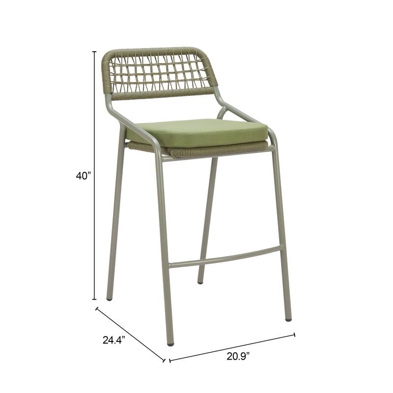Rio Barstool Green