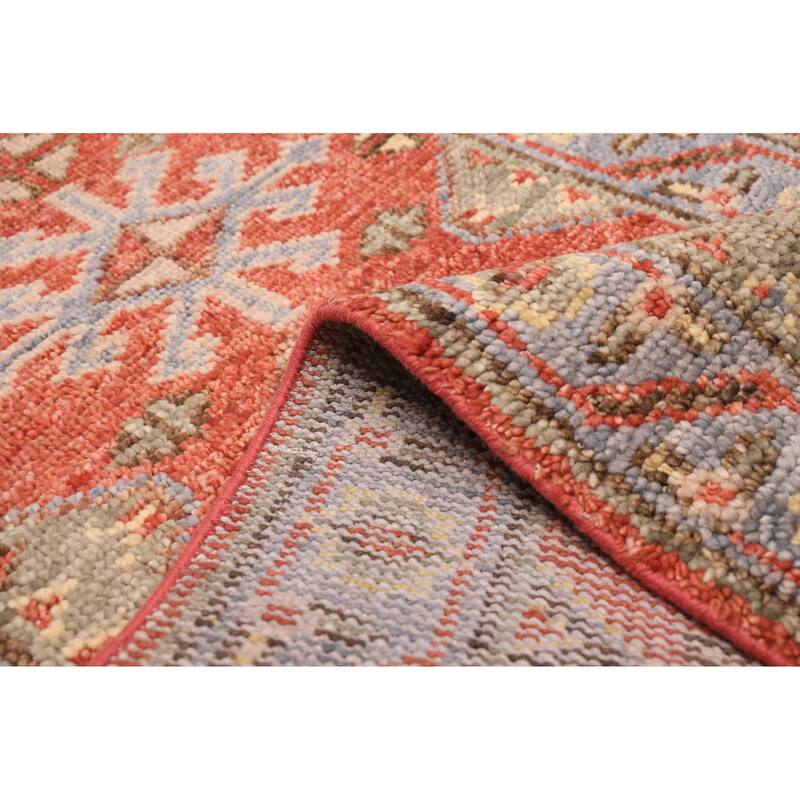 ECARPETGALLERY Hand-knotted Jules Serapi Dark Copper Wool Rug - 2'8 x 10'0