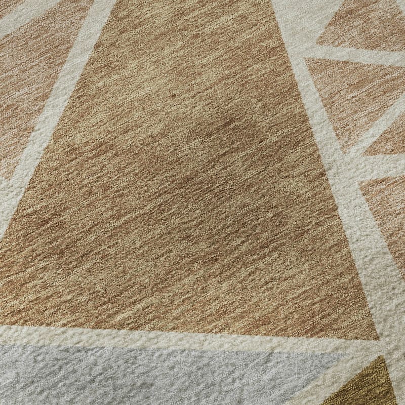 Premium Washable Super Soft Contemporary Mosaic Mayfield Rug