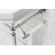 preview thumbnail 4 of 9, Wellington 24" Single Console Sink with Metal Finish Stand