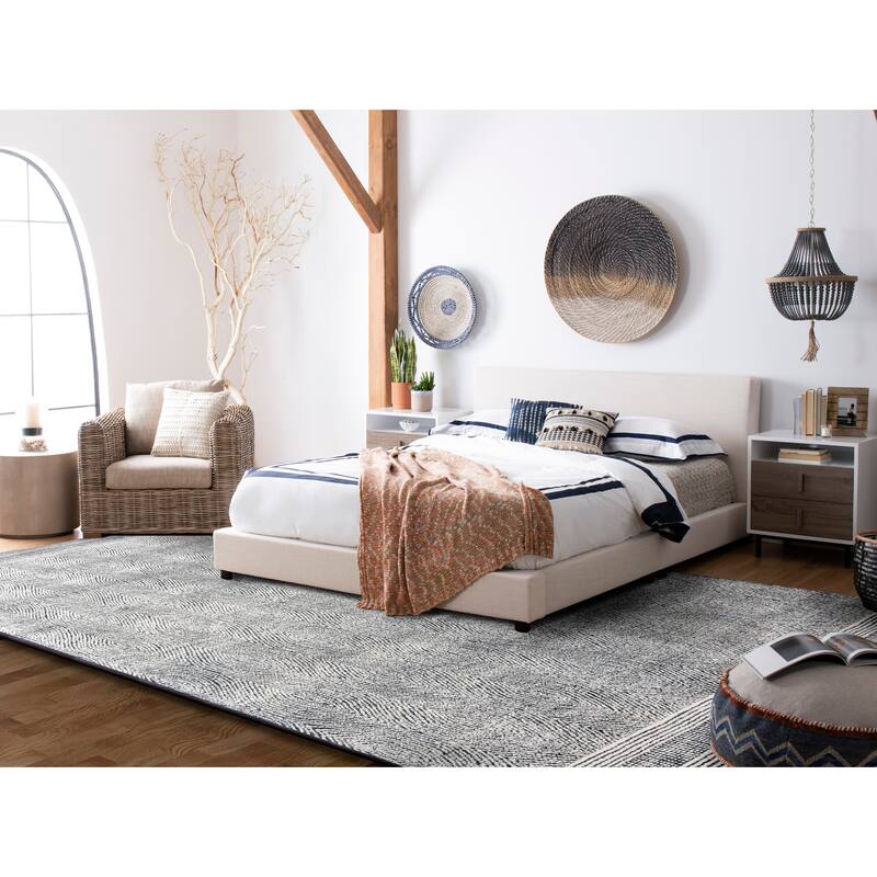 SAFAVIEH Handmade Abstract Leonide Modern Wool Rug