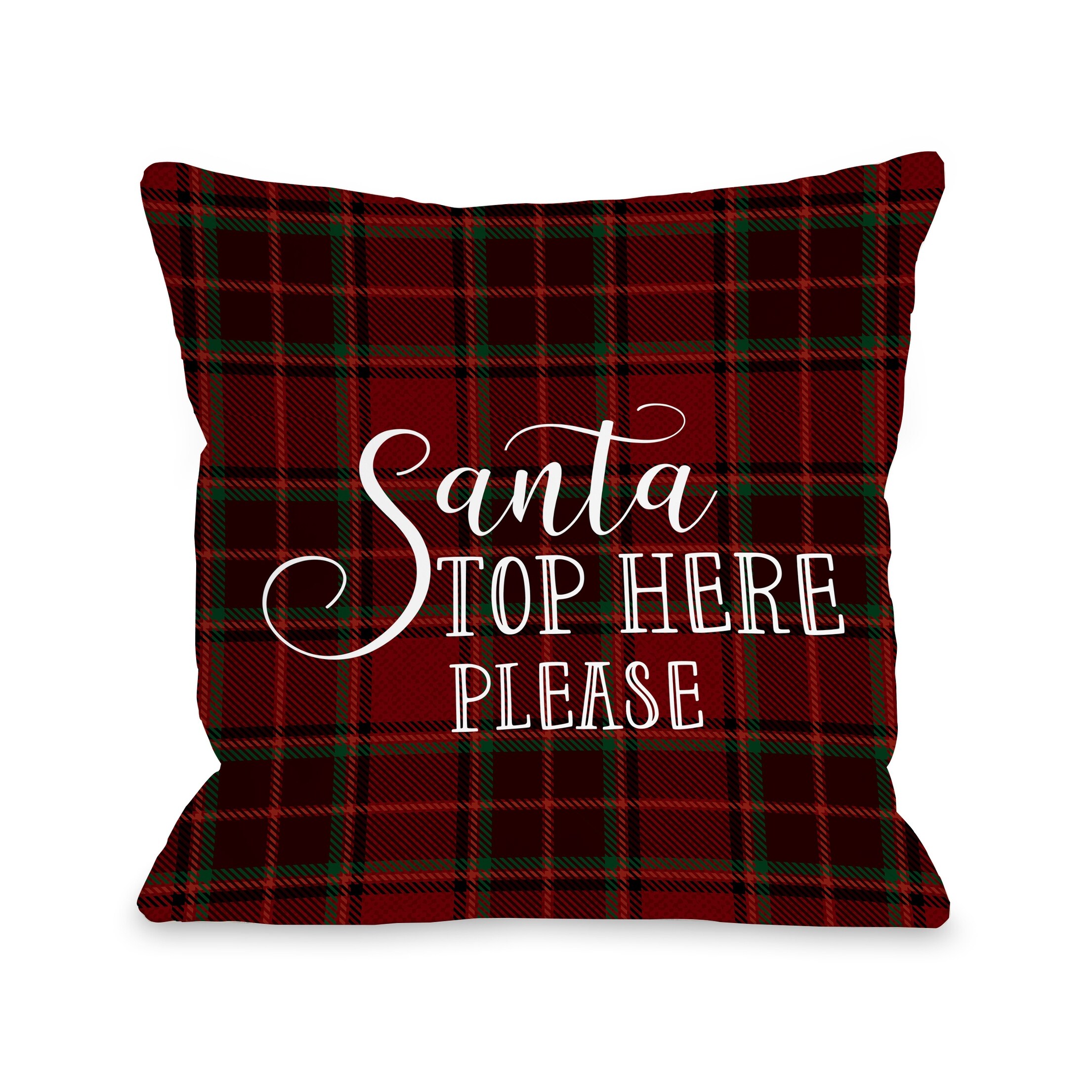 Pop Shop Plaid Backrest Pillow Pop Shop Plaid Backrest Pillow