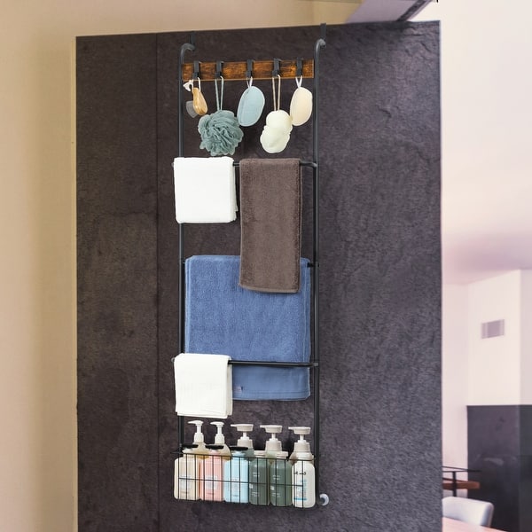 STWWO 6 Tier Over The Door Towel Racks for Bathroom, Wall STWWO 6 Tier Over The Door Towel Racks for Bathroom, Wall