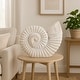 preview thumbnail 40 of 41, Coastal Decorative Resin Shell Figurine Sculpture - White