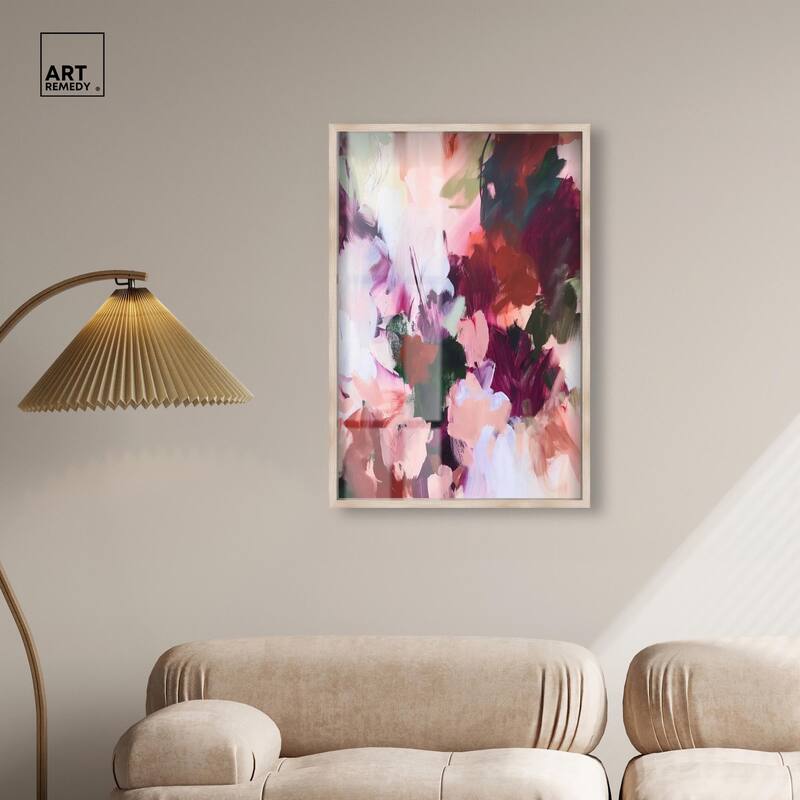 Adelas Garden I Shadowbox by Art Remedy