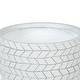 preview thumbnail 5 of 10, Cube Design White Round MgO Planter with Wood Legs