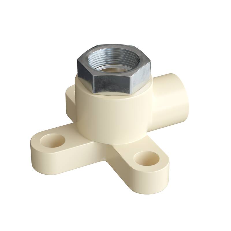 PROFLO 1/2" CPVC CTS x FIP 90 Degree Elbow - Natural