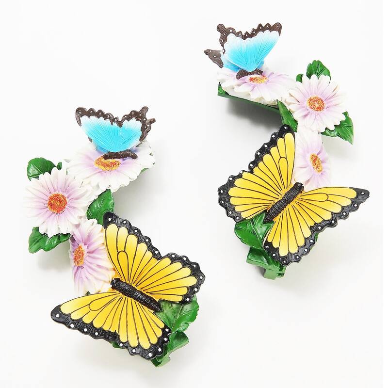 Set of 2 Door Corners, Butterfly