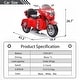 preview thumbnail 15 of 21, Electric motorcycle 12V two seat motorcycle for kids