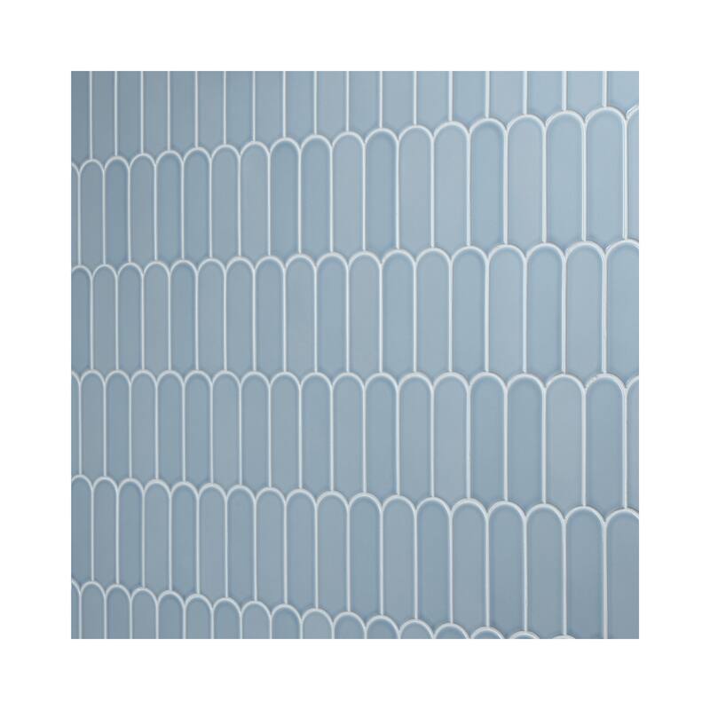 Daltile Artefino Vintage 2 x 6 Fish Scale Mosaic (10 PC Per SQFT) (10.00 SQFT Per Carton)