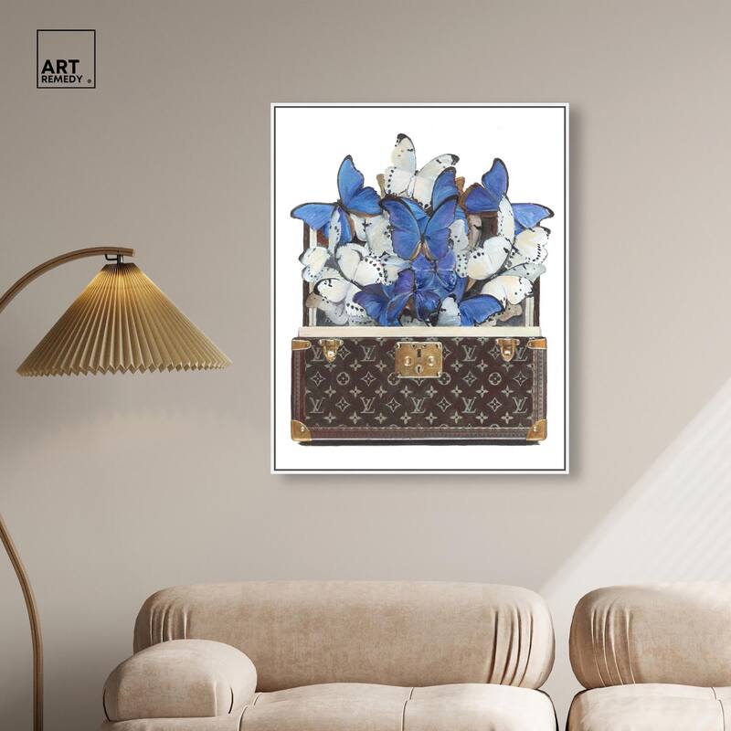 Luxurious Butterflies Canvas by Art Remedy